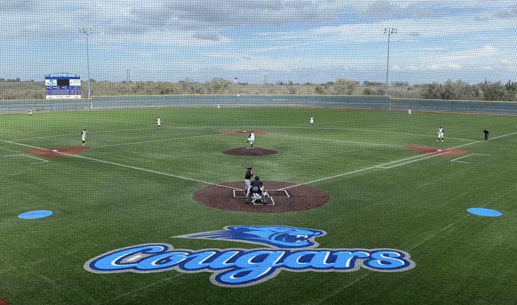 Cougar Baseball Begins Season, Wins One Out of Three.