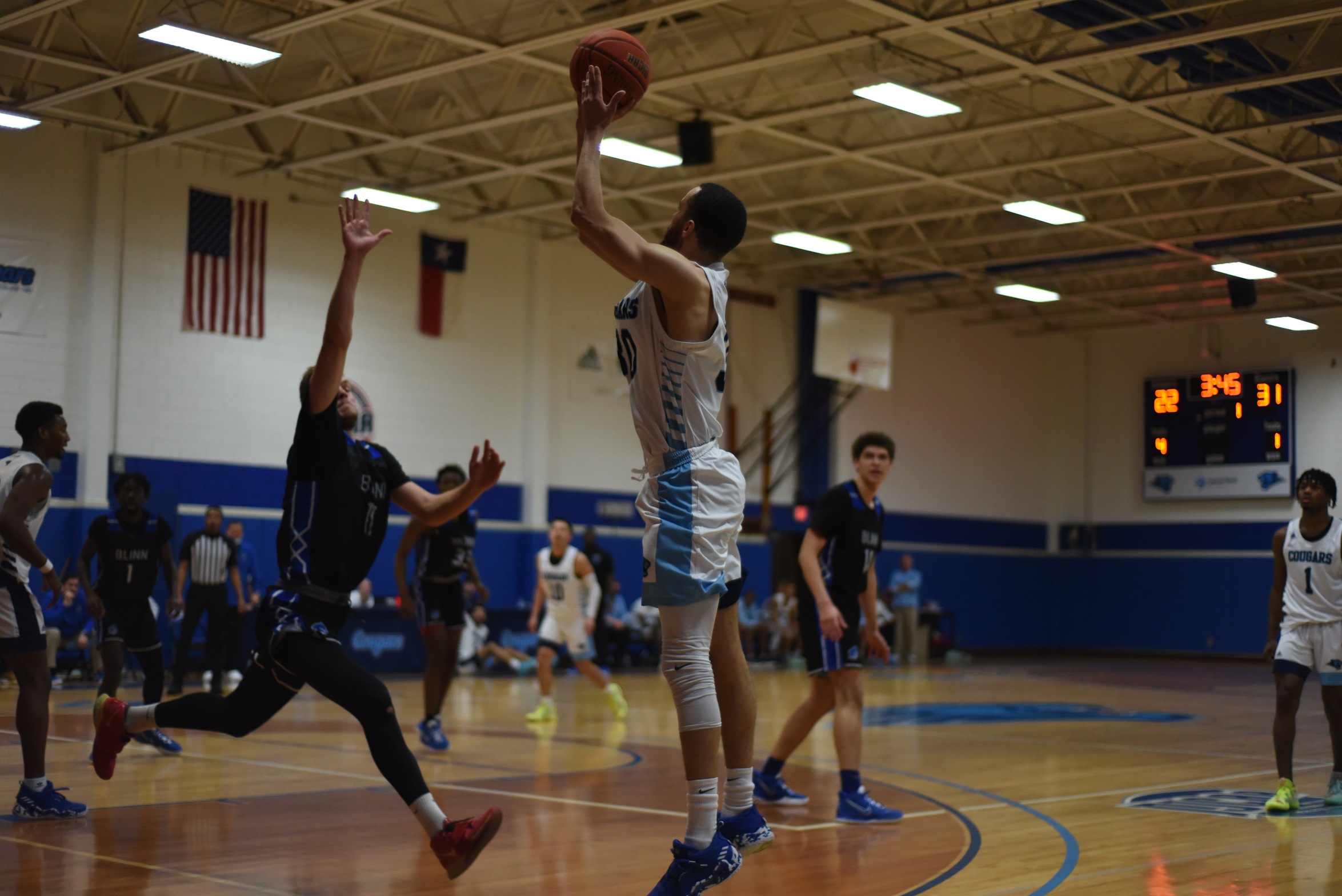 Cougars Beat Blinn at Home